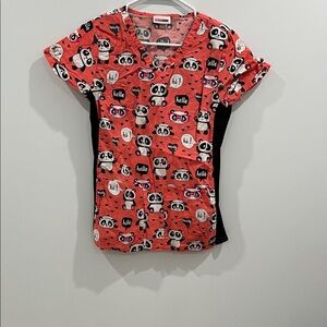 Scrubstar Red Panda Print